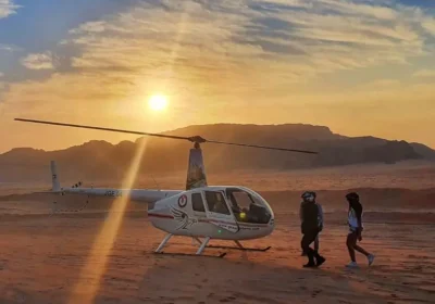 Wadi Rum Helicopter Tour