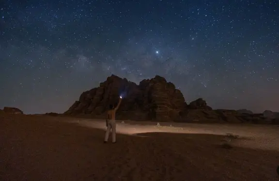 Wadi Rum stargazing