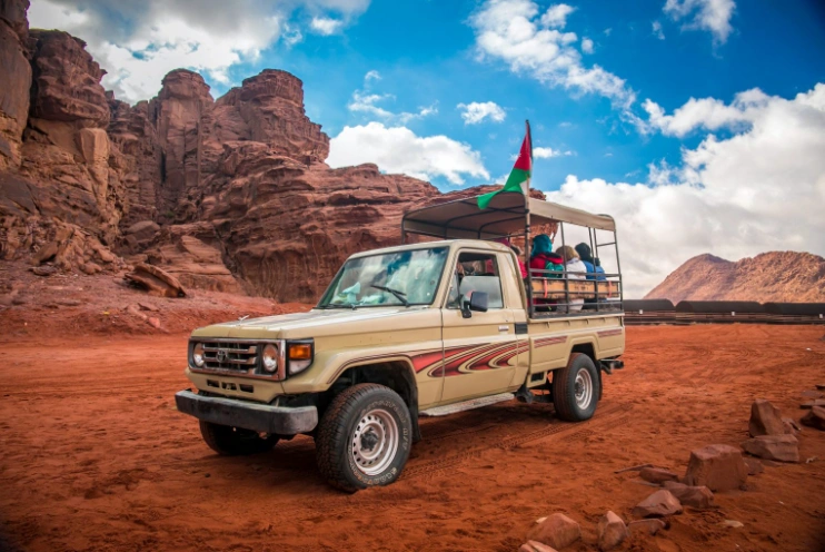 Wadi Rum jeep tour from Aqaba