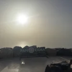 Panorama view in dead sea