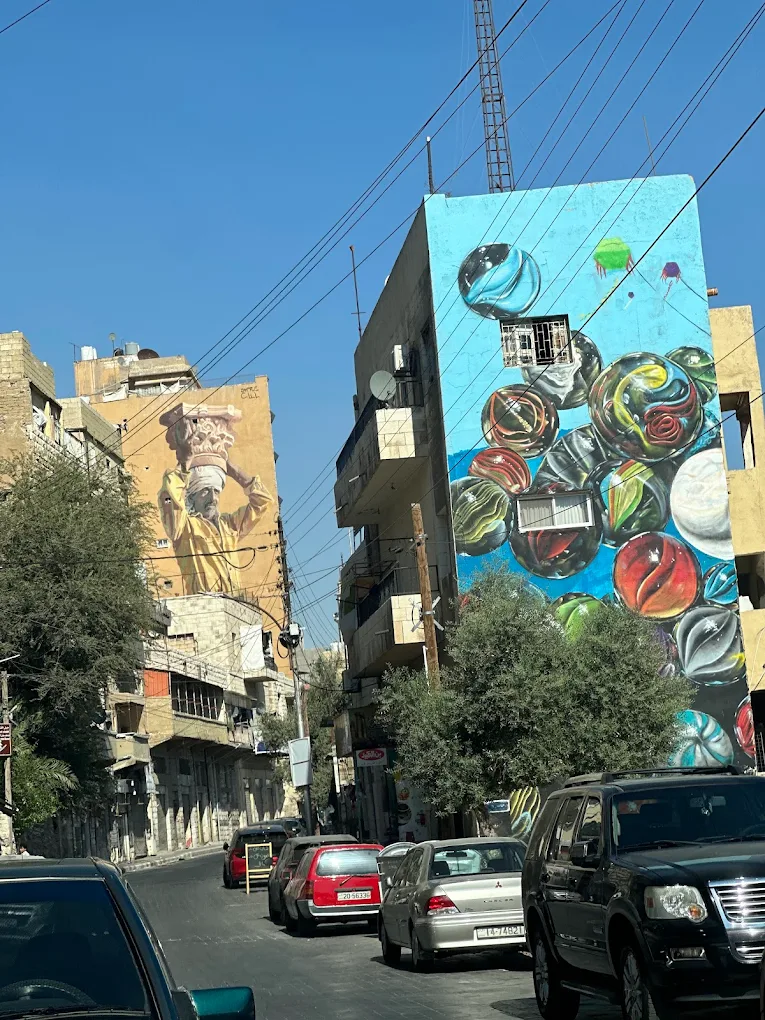 street in amman jordan